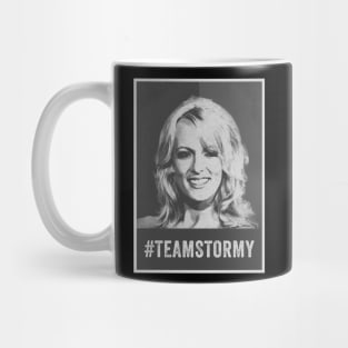 Team Stormy - Stormy Daniels - Grayscale Style Mug